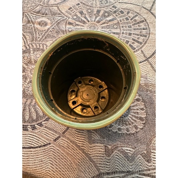 Beautiful glazed ceramic planter - Picture 3 of 7